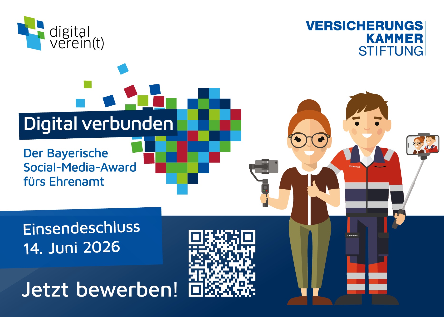 Digital verbunden - Der bayerische Social-Media-Award f�rs Ehrenamt